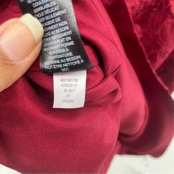 White House black market‎ Bell-Sleeve Lace Shift Dress Z160 - Picture 6 of 13